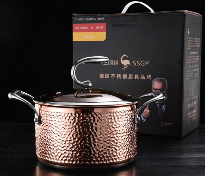 Copper Soup Pot