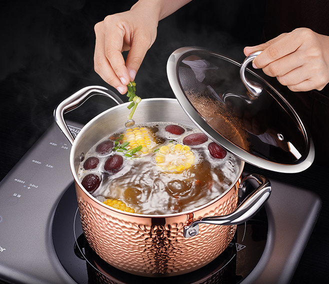 Copper Soup Pot