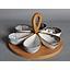 Seabed Series-Sauce Dish Set With Stand