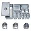 GN1/1*4.0 Euro style-S/S Gastronom Pan