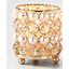 CANDLE HOLDER DIAMOND CLEAR