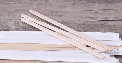 Disposable Wooden Coffee Stirrer  140*6*2，140*6*2mm