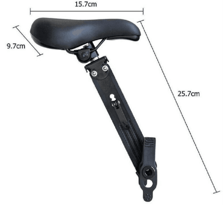 Child bicycle seat frame-15.7*9.7*25.7cm