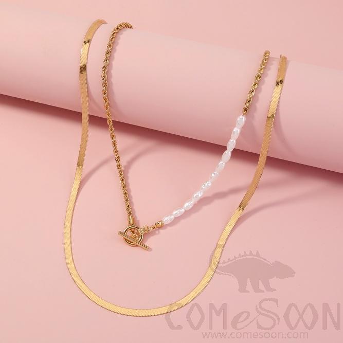 Necklace / Jewelry NZ1011  (Rose Gold)