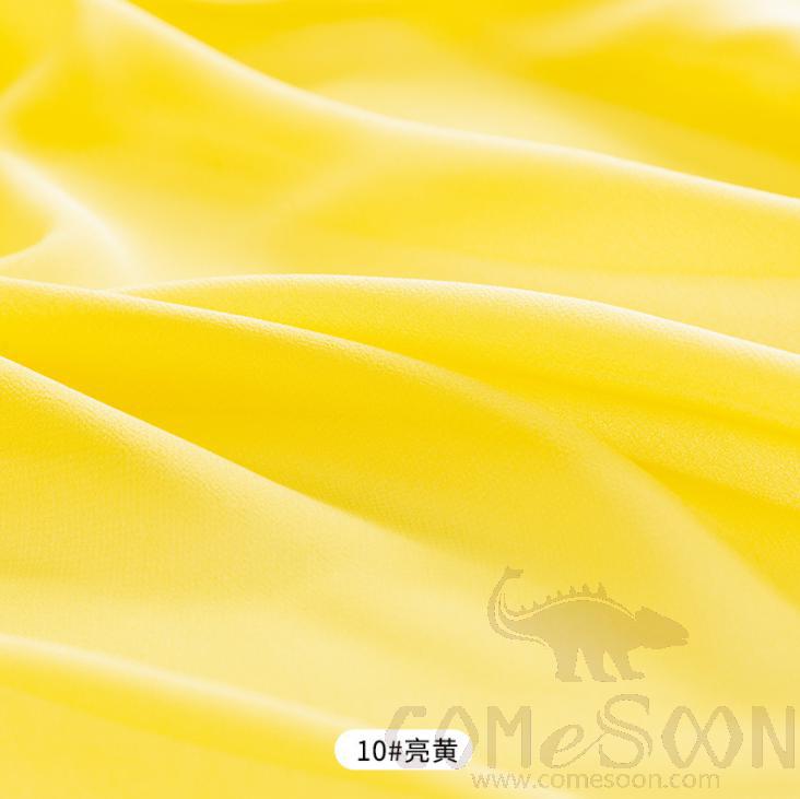 Chiffon cloth (golden Yellow)- W 150CM