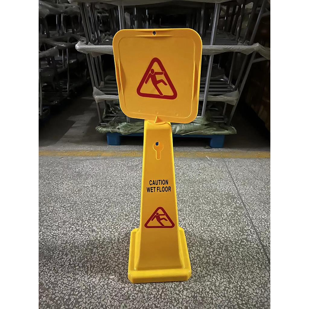 Floor Signs - Notice board - Small vertical -  CAUTION WET FLOOR