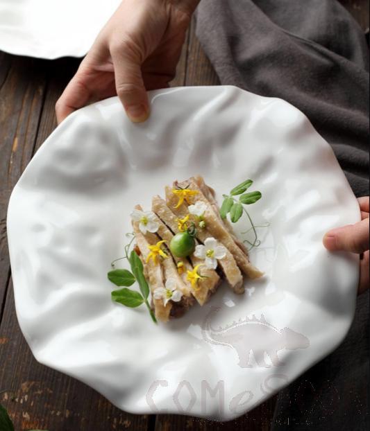 Wrinkle Round Plate 10 inch