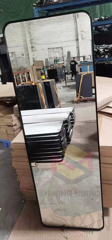 Erect Long Mirror，aluminum，700 * 1600 mm
