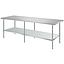 Two tier worktable 60x182x86cm