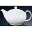 YY Series- Teapot 750ML White Ceramics Teapot Coffee Pot