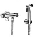 One Into Two Way Angle Valve Water Tap Sprayer Kit - SUS304