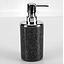 Four pieces in rhomboid pattern，PS，black，7.4*17.5 cm