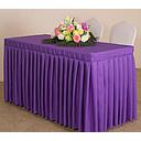 Table Skirting(180*45+75cm)-Purple