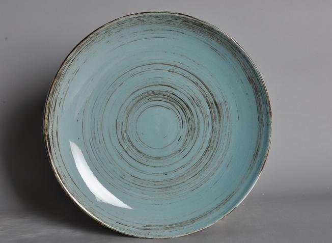 Memory Series Light Blue Round Plate 10.5&quot;