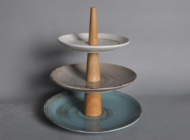 Memory Series-Three Layers Round Plate 10.5&quot;