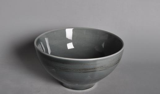 Memory Series Dark Blue Grey Round Bowl 6&quot;