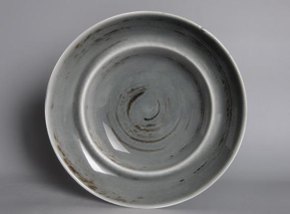 Memory Series Dark Blue Grey Soup Plate 11&quot;