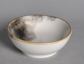 Seabed Series-Sauce Dish 4&quot; Black Rice Bowl