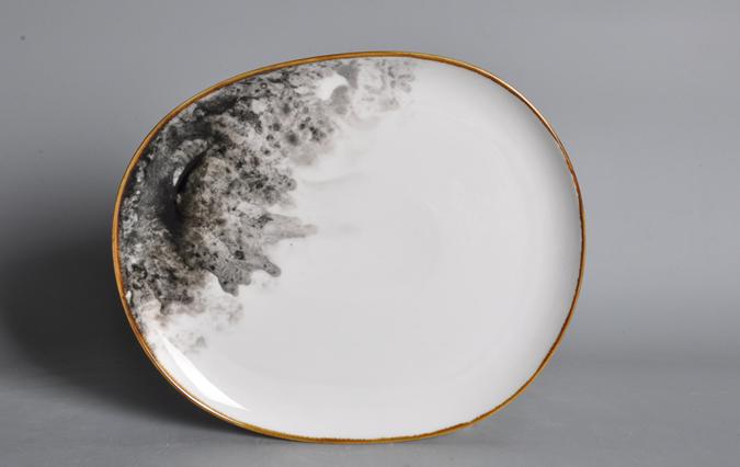 Seabed Series-Plate 11” Black