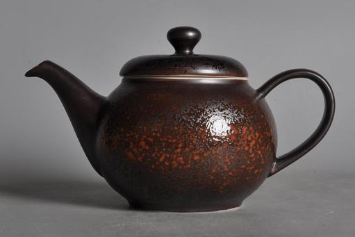 Brown Rust Series Teapot 9&quot;