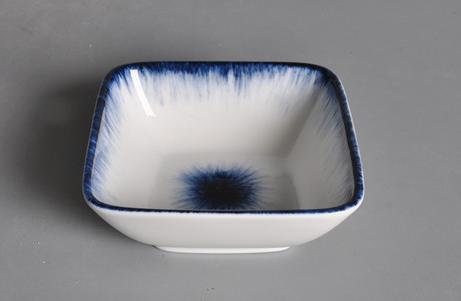 Blue Rim Edge Ray Series Bowl 5&quot;