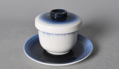 Blue Rim Edge Ray Series Cup Set