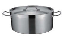 Kitchen Soup Pot (04)S/S pot w/composite bottom 400*150*1.0