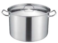 Kitchen Soup Pot (03) S/S pot w/composite bottom 500*300*1.2