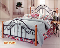 Metal bed-bed