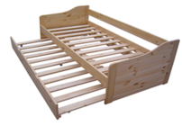 Multifunctional solid wood children's bed