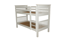 Double solid wood children's bed
