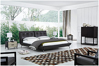 A2203 Leather bed