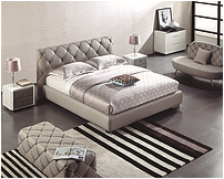 A2172 Leather Bed