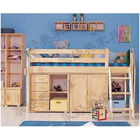 Star cable small high-rise bed, multi-functional bed