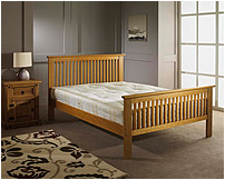 JSH008 Oak Bed