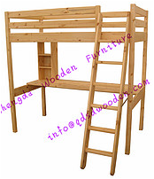 Modern Wooden Bunk Bed for Children