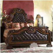 Leather flat emperor bed headboard