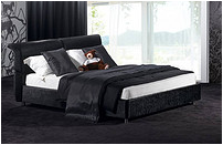 Classic leather bed 8969B (0311+5005+2081