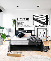 KIWIFRUIT iron bed