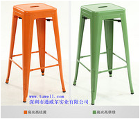 Tolix barstool high metal bar chair metal stool industrial chair casual coffee chair bar bar chair TW8003-L