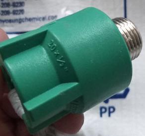 Male Thread Adapter-Green DN20×1/2″