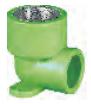 Female Thread Elbow With Seat-Green DN25×3/4″