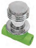Concealed Valve-Green DN20