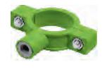 Pipe Clamp I (Without Screw)-Green DN110