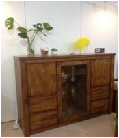 European solid wood cabinet