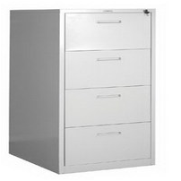Four bucket card cabinet