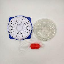 Pool Cover Drain Hose With 15 Inch Hose And Siphon 4.8M Long - PP