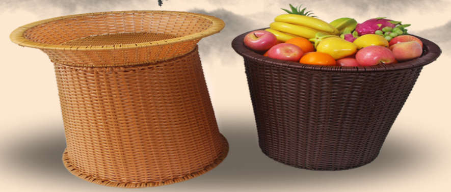 HT-PP Rattan Display Bucket