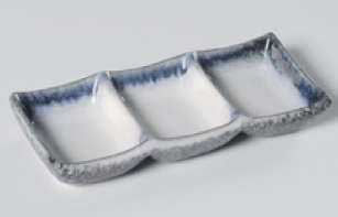 MG-E485 Blue Edge Japanese Series-Sauce Dish 7.5&quot;