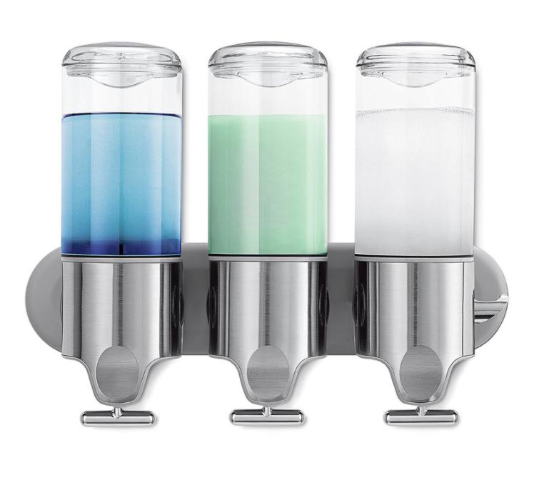 Soap Dispenser - Three Bottles - ABS/PC/SUS304